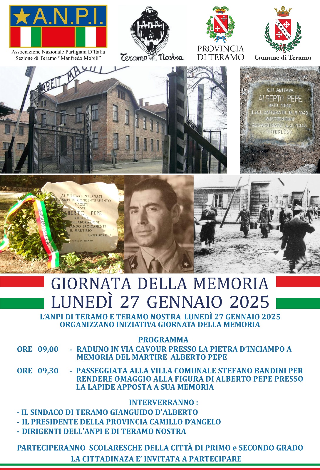 La Giornata della Memoria a Teramo