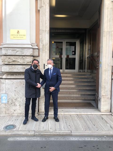 Il nuovo Prefetto in visita al Sindaco