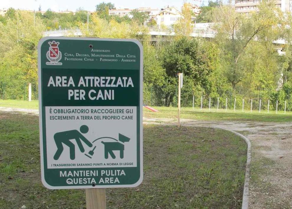 Chiusura temporanea per cani di grossa taglia, dell’area ad essi riservata sotto ponte san Gabriele