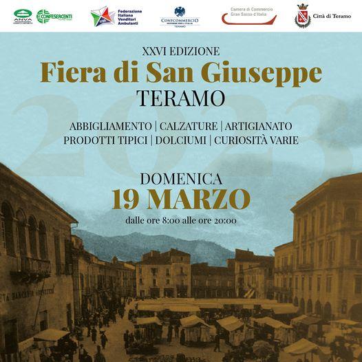 Domenica 19 Marzo la Fiera di san Giuseppe