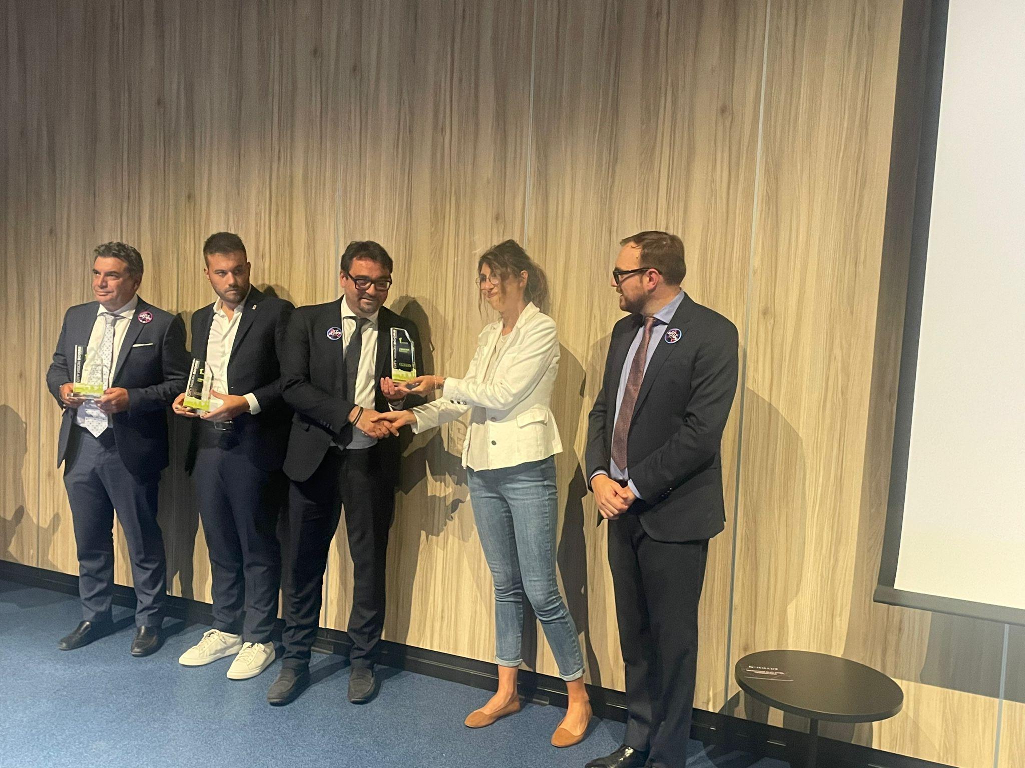 Smart City, Teramo premiato a Padova  come Comune all'avanguardia in tema di città intelligenti