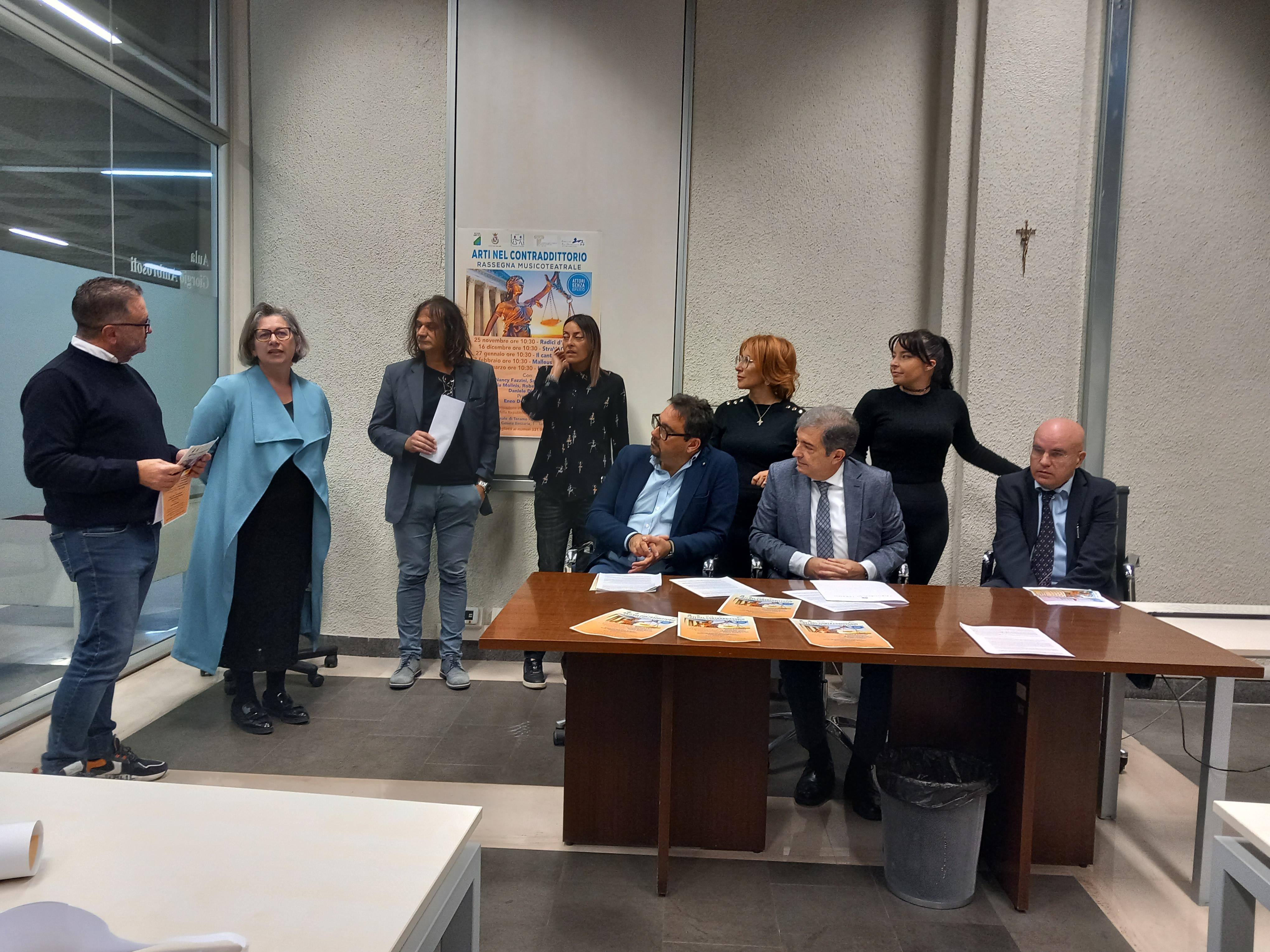 "Arti nel Contradditorio", il Teatro entra in Tribunale