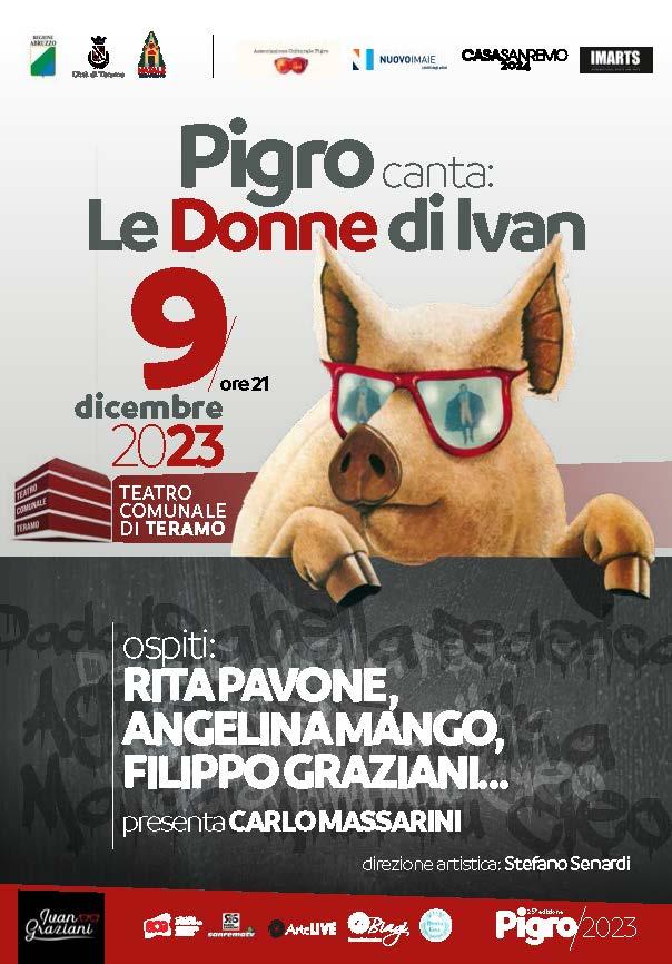 Pigro 2023 - 8 e 9 dicembre Teatro Comunale 