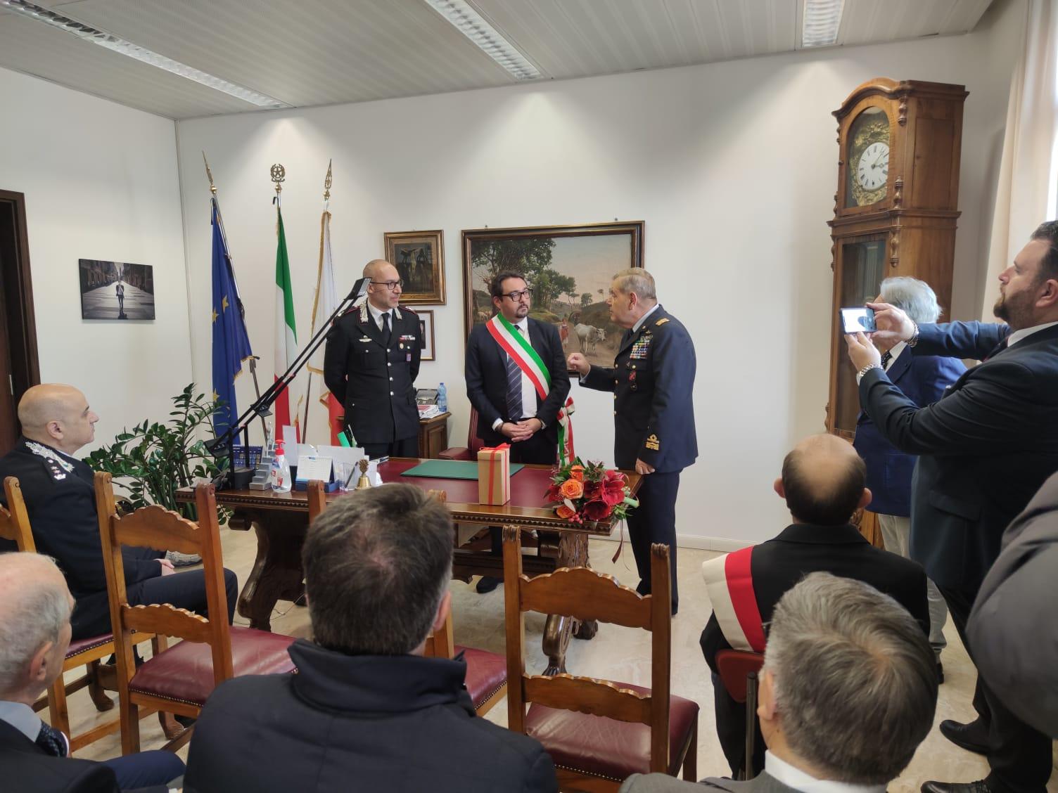 L’incontro a Teramo col Generale Ceccarelli