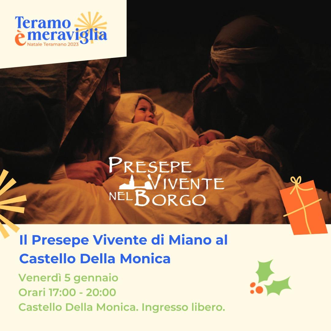 Il presepe vivente di Miano nel Castello Della Monica