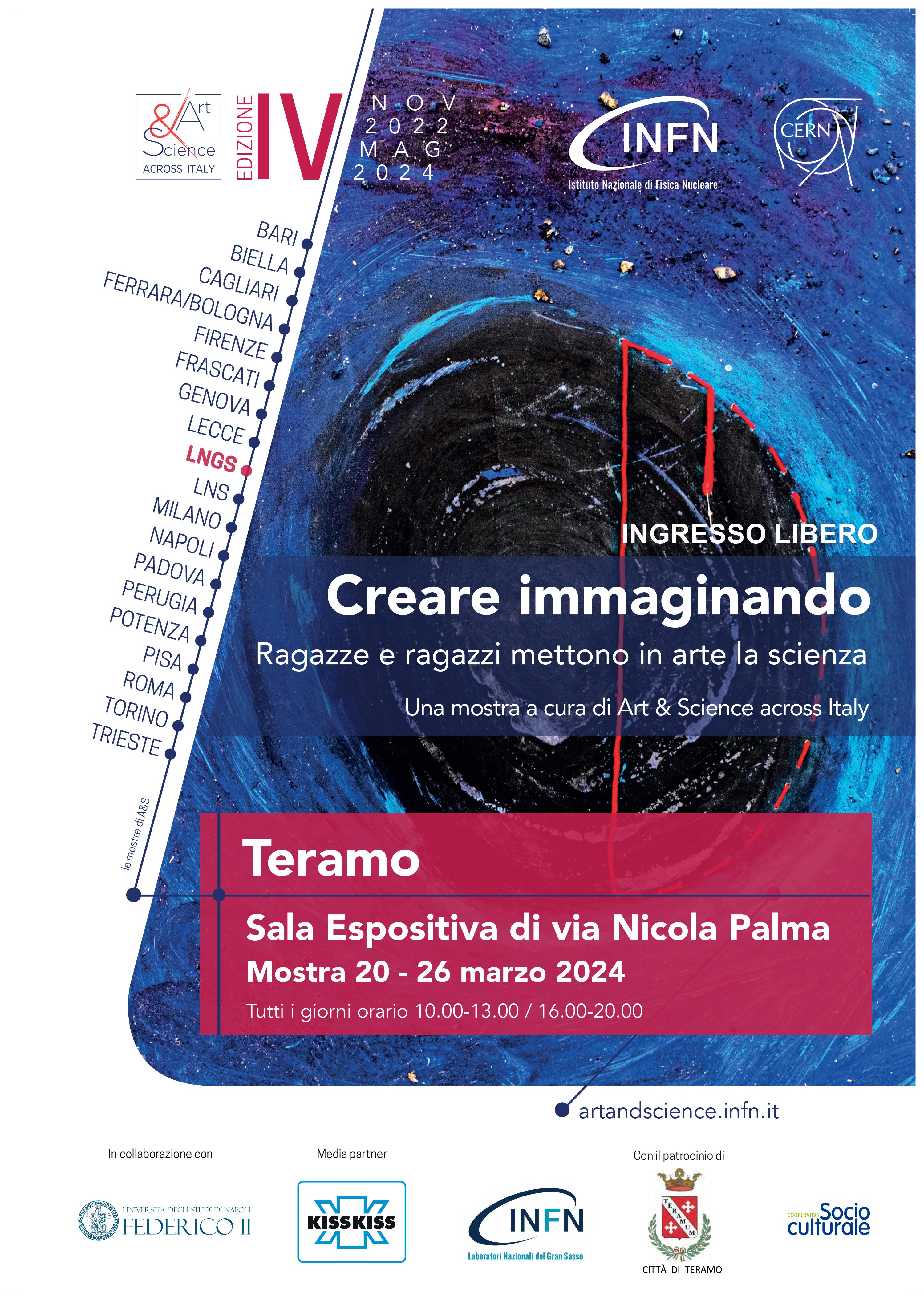 “Creare immaginando”, in mostra le opere degli studenti di art&science across Italy