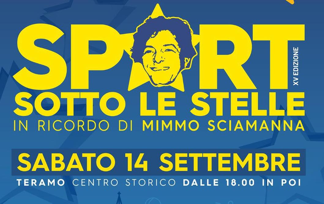 Sabato 14 settembre: Sport sotto le stelle