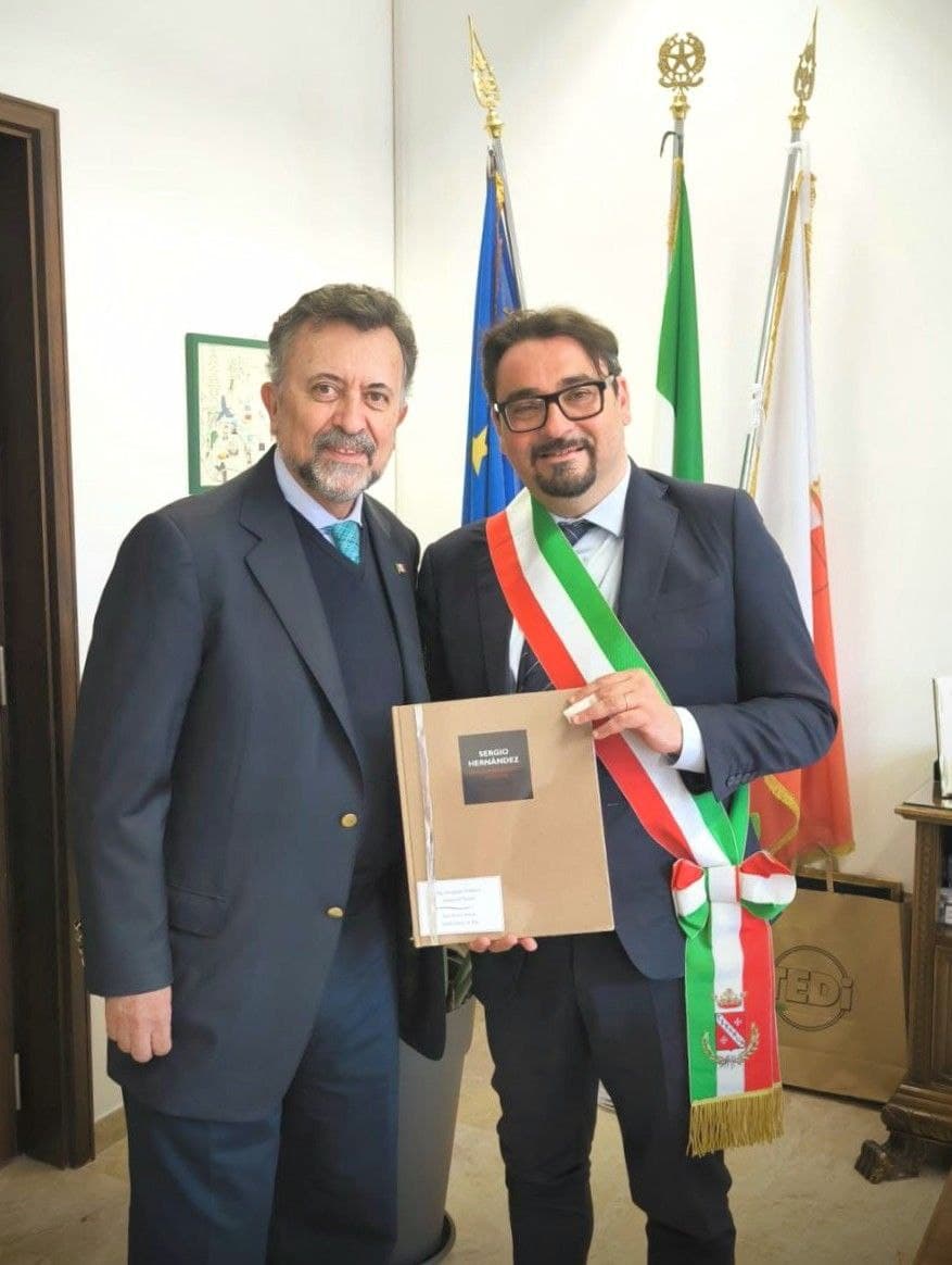 Visita a Teramo dell’Ambasciatore messicano in Italia Carlos García de Alba